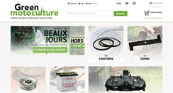 Desktop Screenshot of green-motoculture.com
