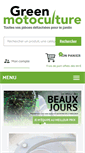 Mobile Screenshot of green-motoculture.com
